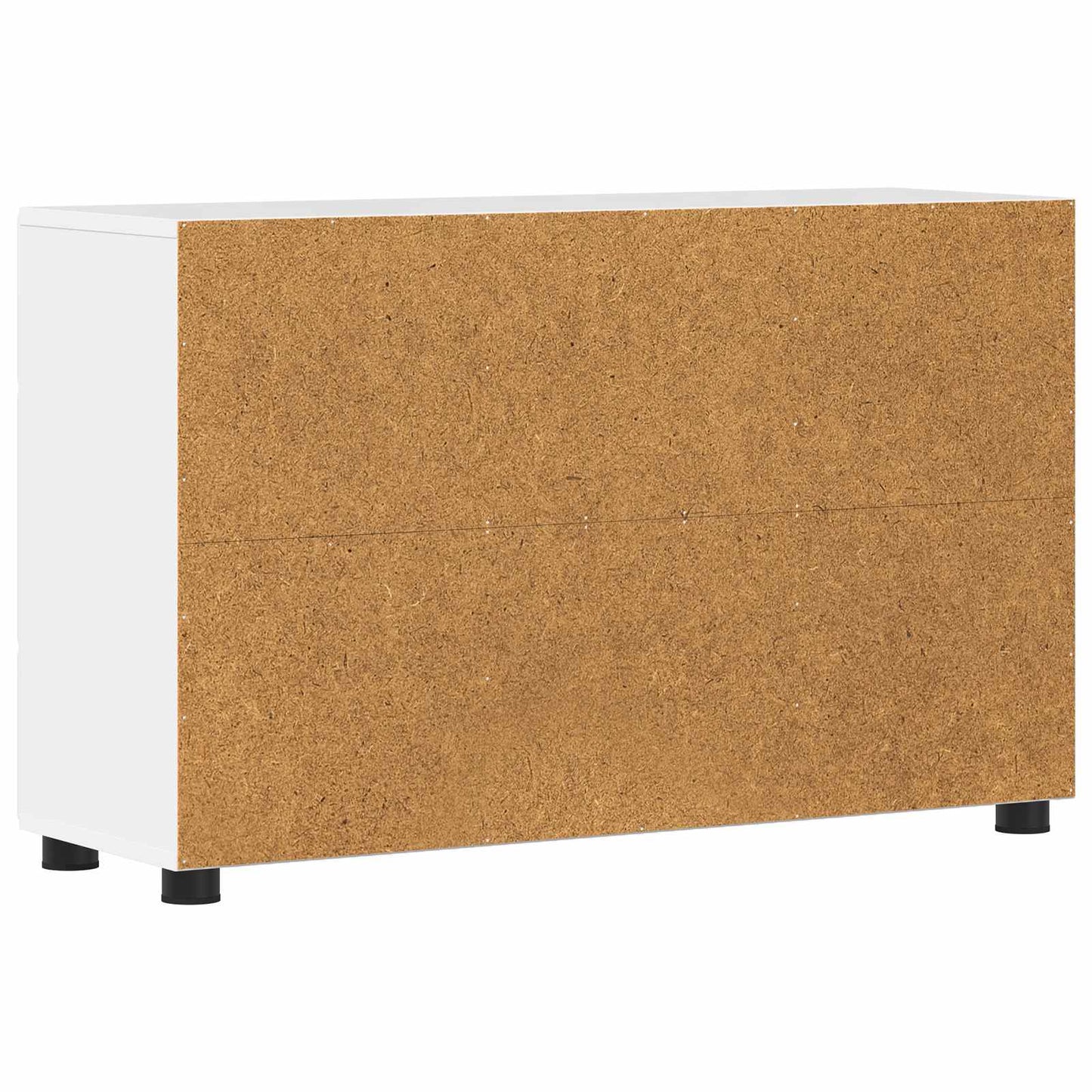 Sideboard FLORIN 88,5 x 30,5 x 55,5 cm Høj gloss hvid