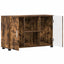 Sideboard FLORIN 88,5 x 30,5 x 55,5 cm Røget eg Konstrueret træ