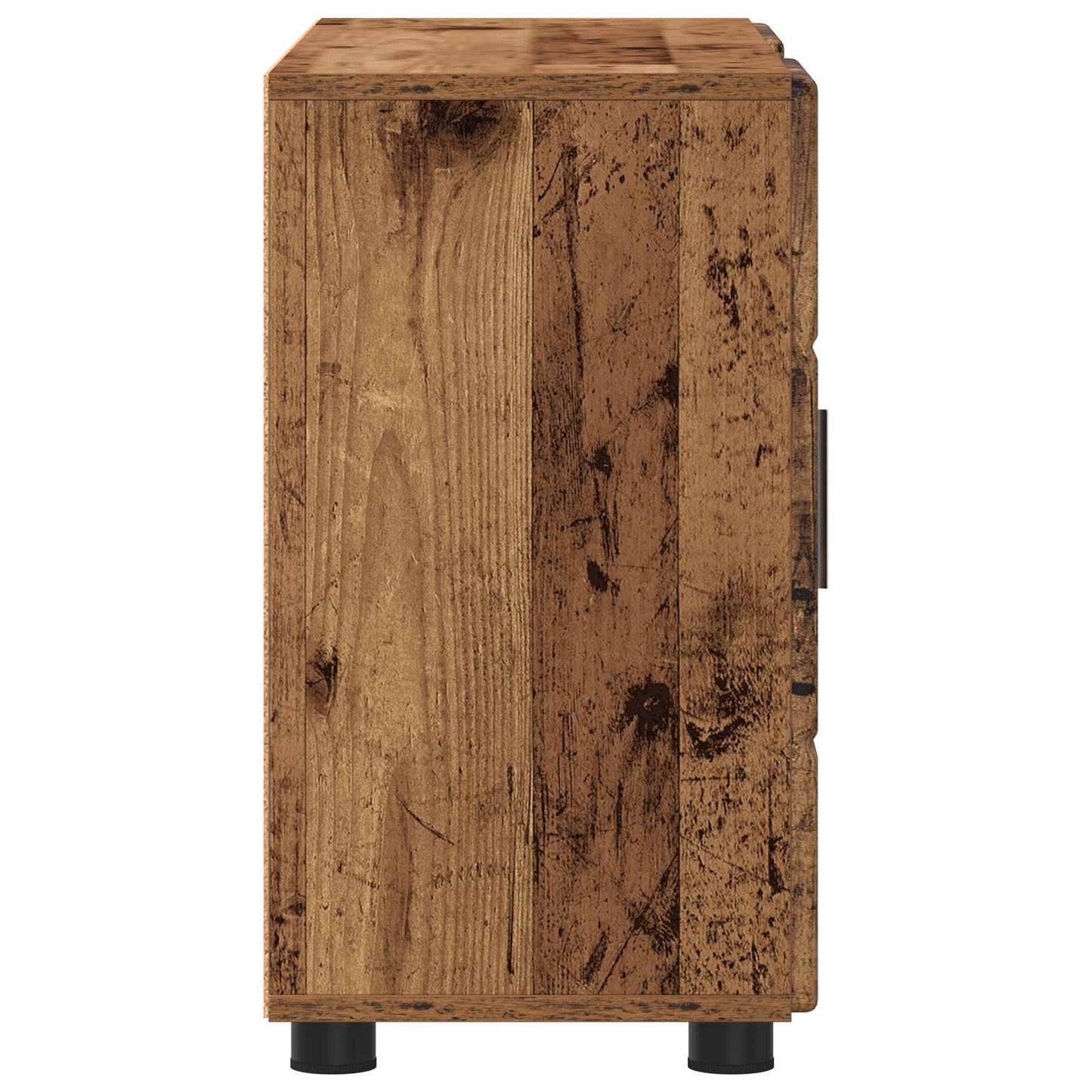 Sideboard FLORIN 88,5 x 30,5 x 55,5 cm Gammelt træ