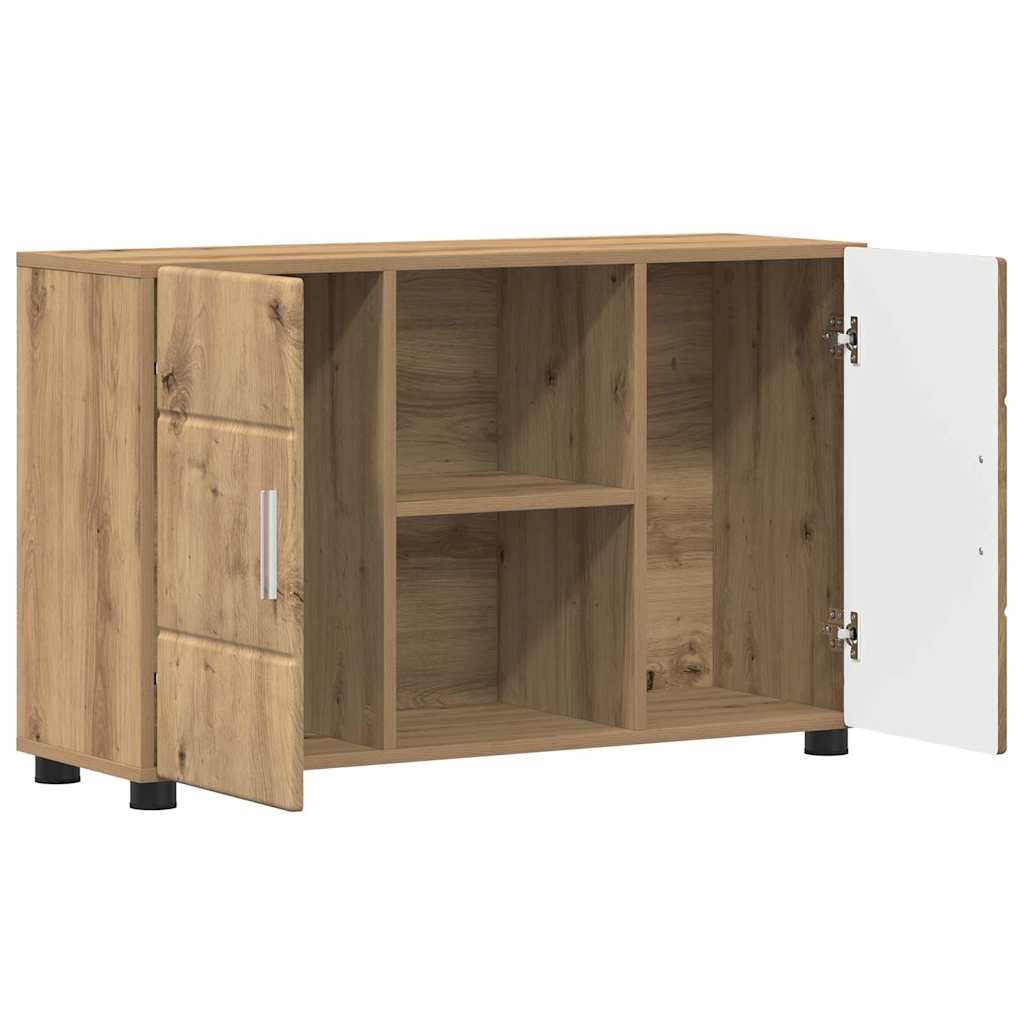 Sideboard FLORIN 88,5 x 30,5 x 55,5 cm Artisan Egetræ