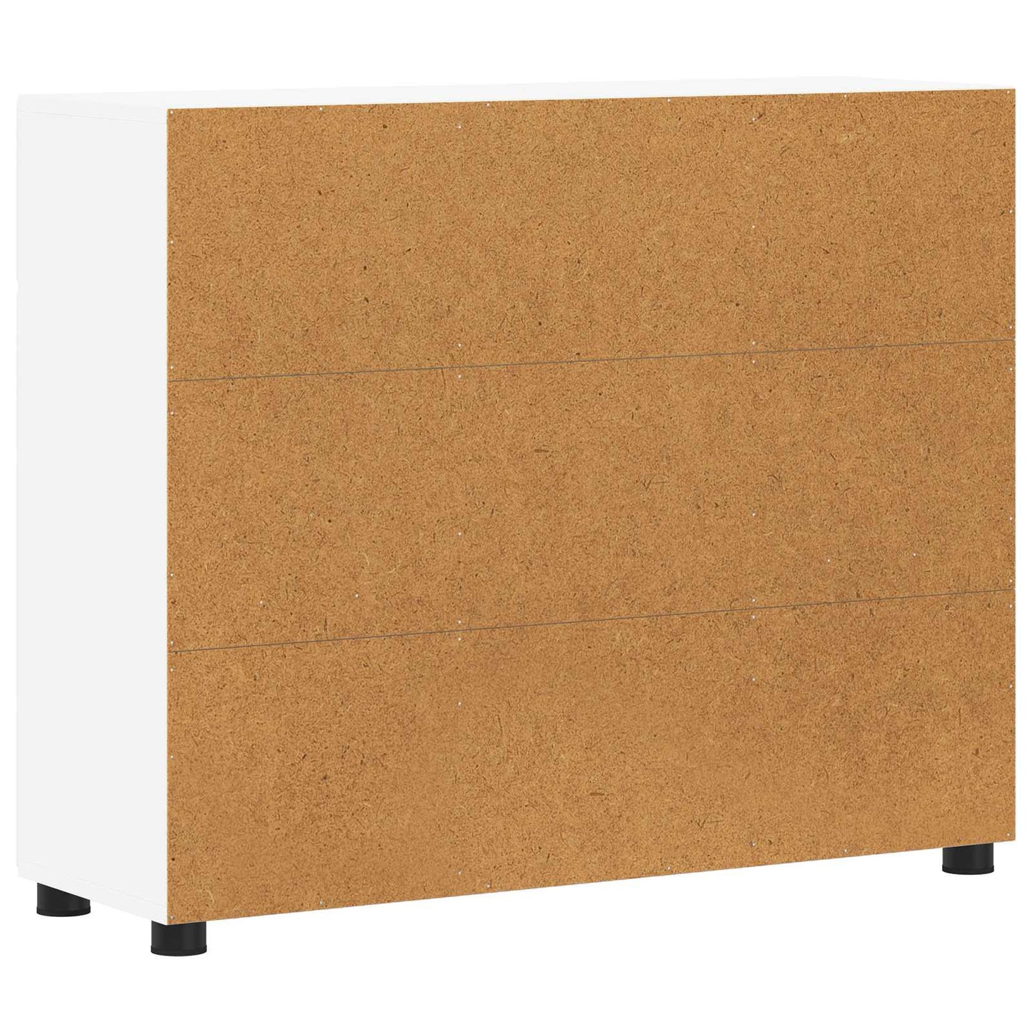 Sideboard FLORIN 88,5 x 30,5 x 73 cm Hvid Konstrueret træ