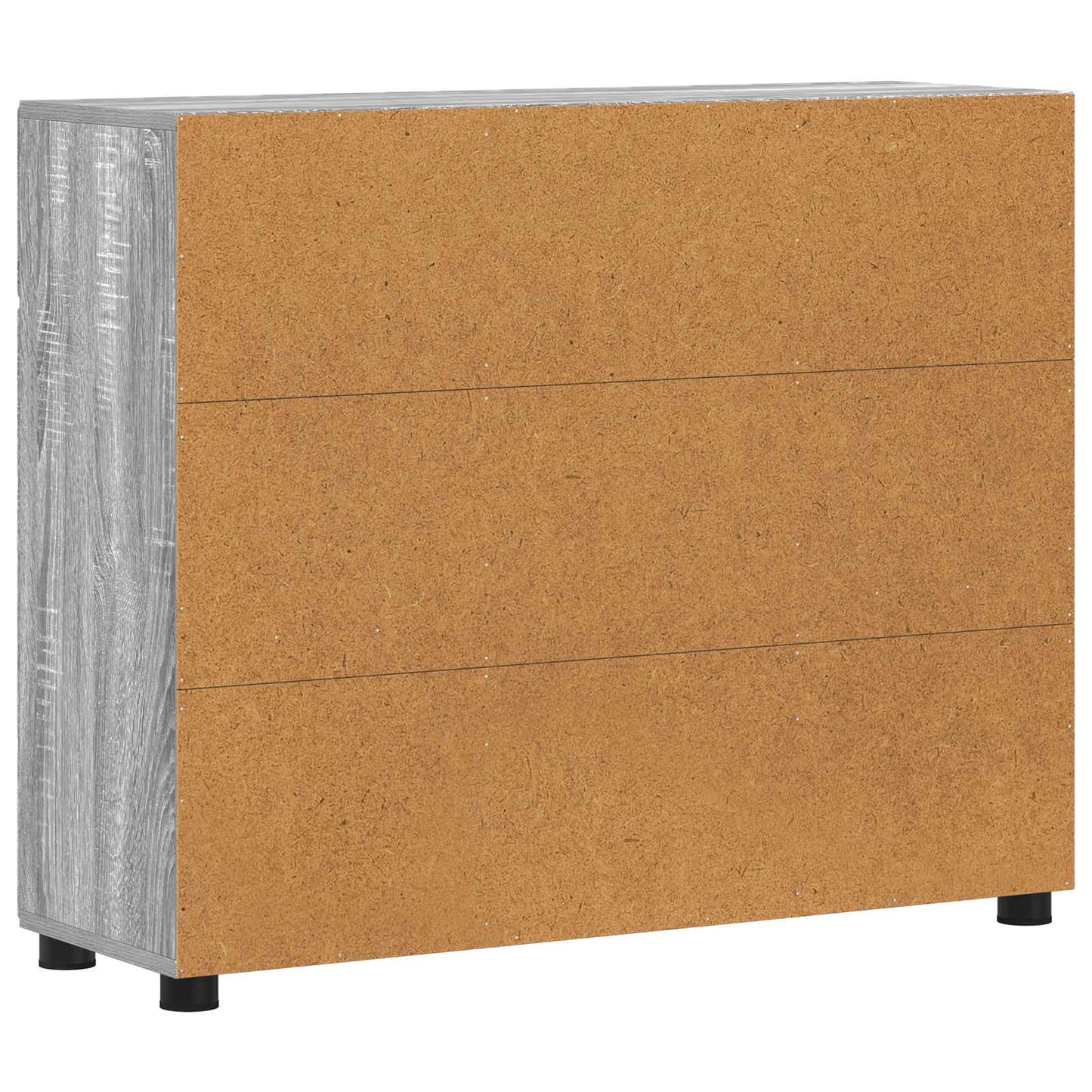Sideboard FLORIN 88,5 x 30,5 x 73 cm Grå Sonoma Konstrueret træ
