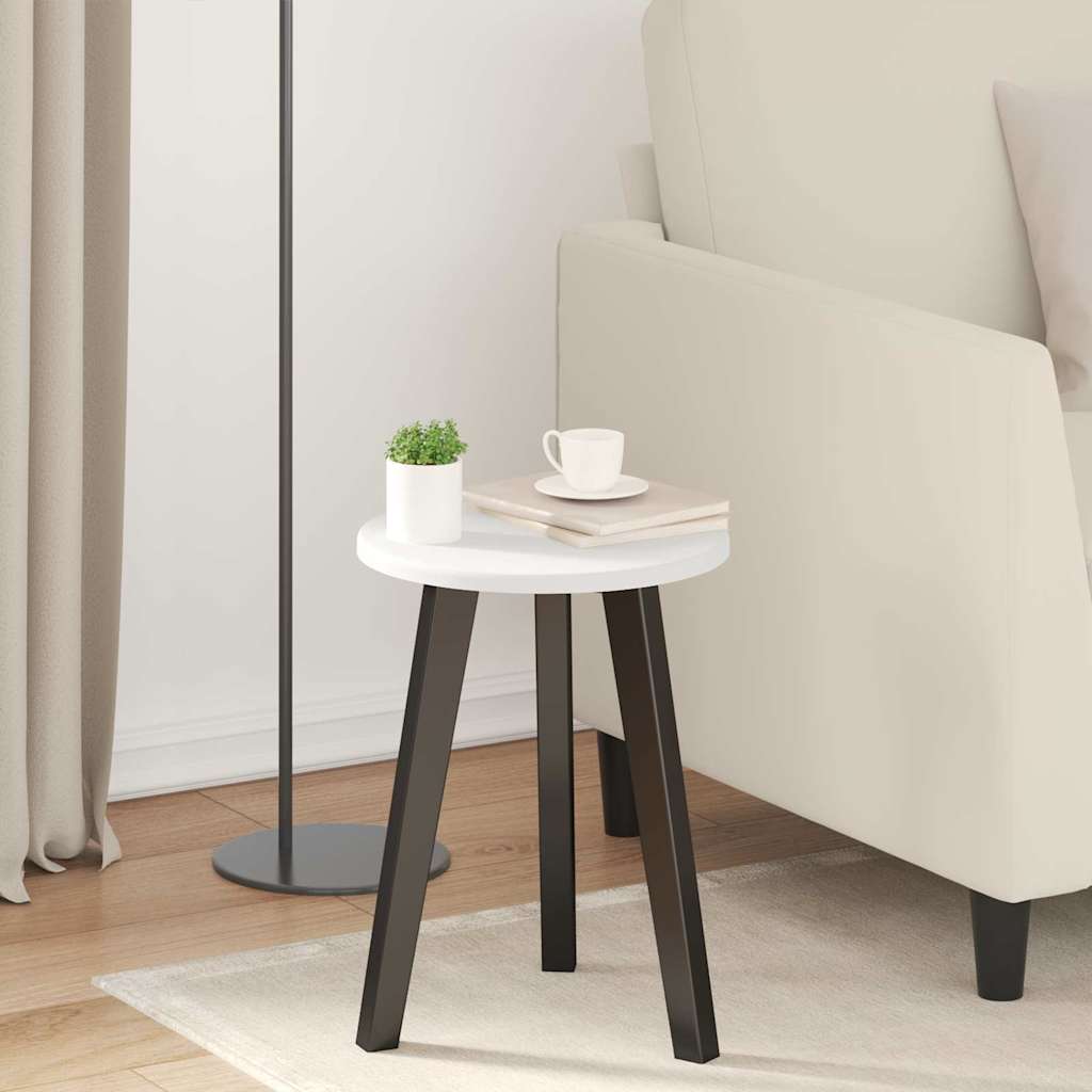 Bordplade Ø 30 x 1,5 cm Rund Konstrueret træ