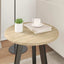 Bordplade Ø 40 x 1,5 cm Rund Konstrueret træ Sonoma-eg