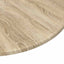 Bordplade Ø 60 x 1,5 cm Rund Konstrueret træ Sonoma-eg