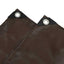 Tarpaulin 650g / m² Brun 4 x 5 m Lærred med PVC-belægning