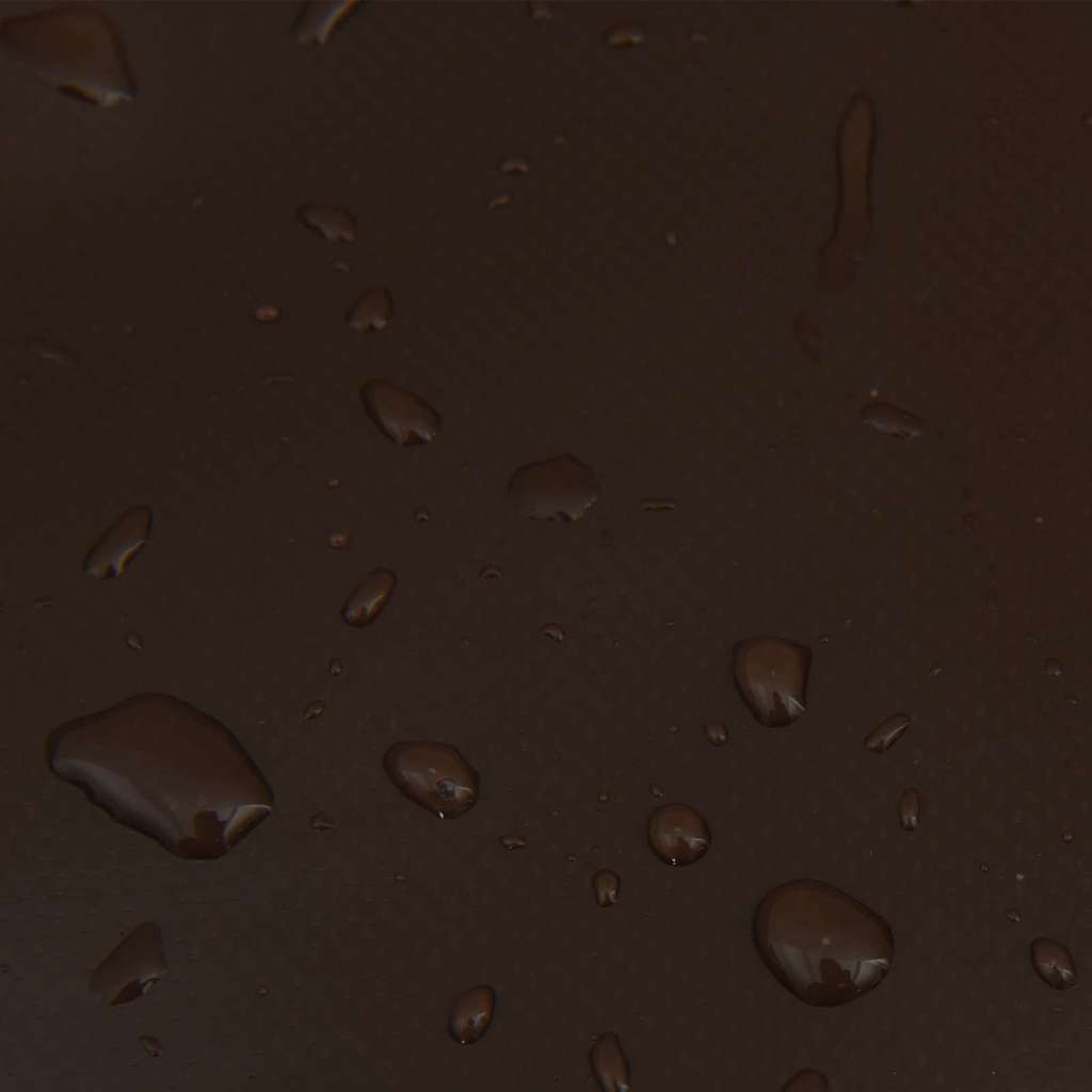 Tarpaulin 650g / m² Brun 5 x 7 m Lærred med PVC-belægning