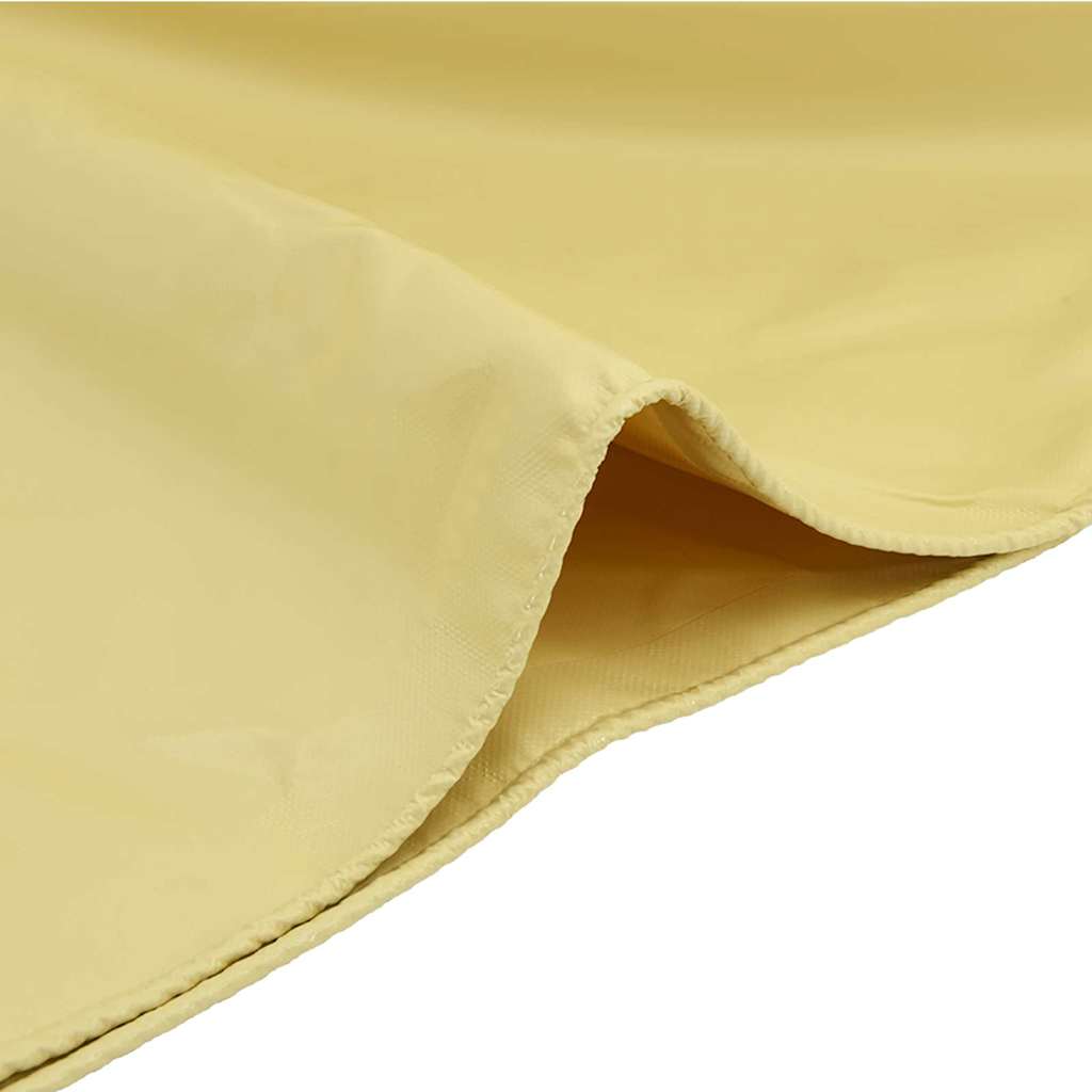 Tarpaulin 650g / m² Beige 3 x 6 m Lærred med PVC-belægning