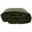 Tarpaulin 650g / m² Olivengrøn 4 x 4 m Lærred med PVC-belægning