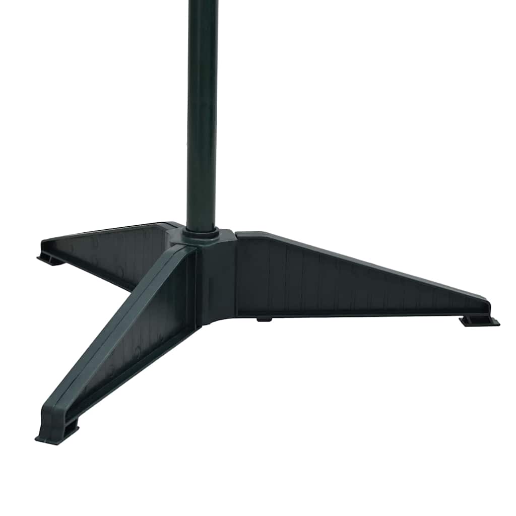 Kunstigt juletræ med 50 LED'er med stativ Grøn 125 cm PVC