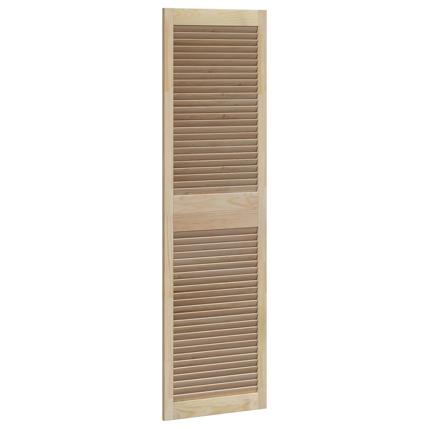 Skabsdør 4 stk. Naturfarvet 170 x 49,5 cm Massivt fyrretræ