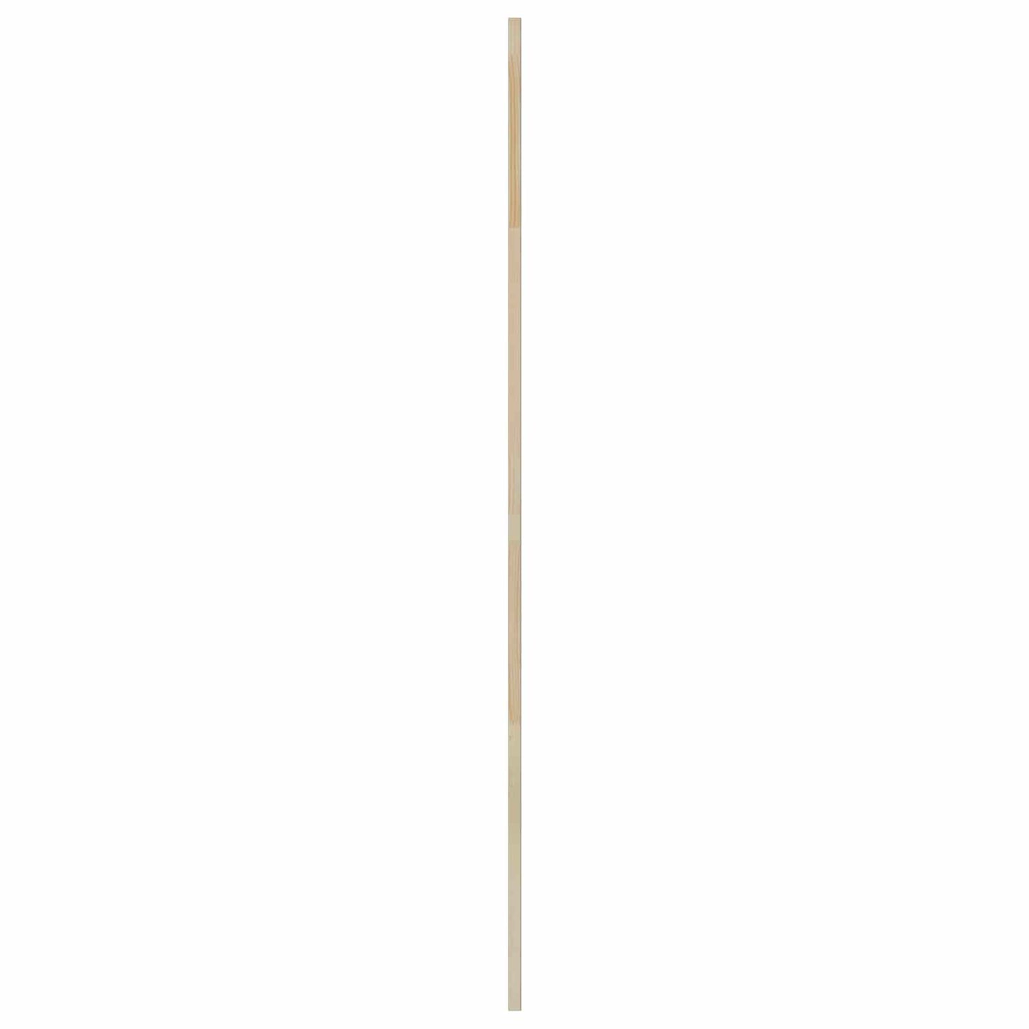 Skabsdør 4 stk. Naturfarvet 170 x 49,5 cm Massivt fyrretræ