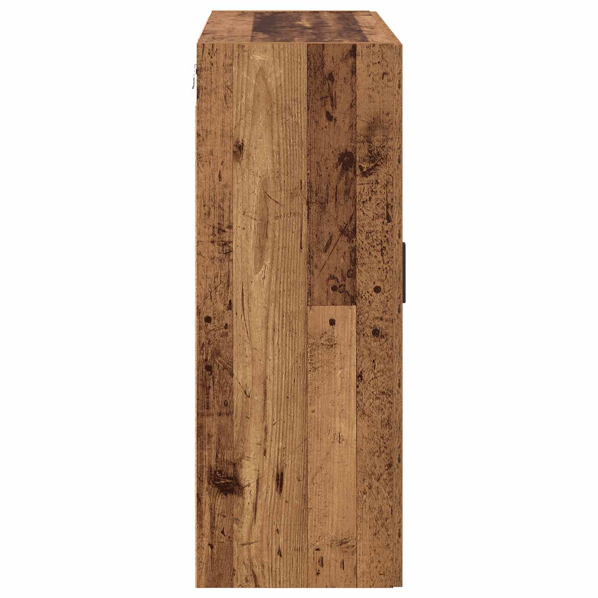Vægmonteret skab 2 stk. Gammelt træ 69,5 x 34 x 90 cm