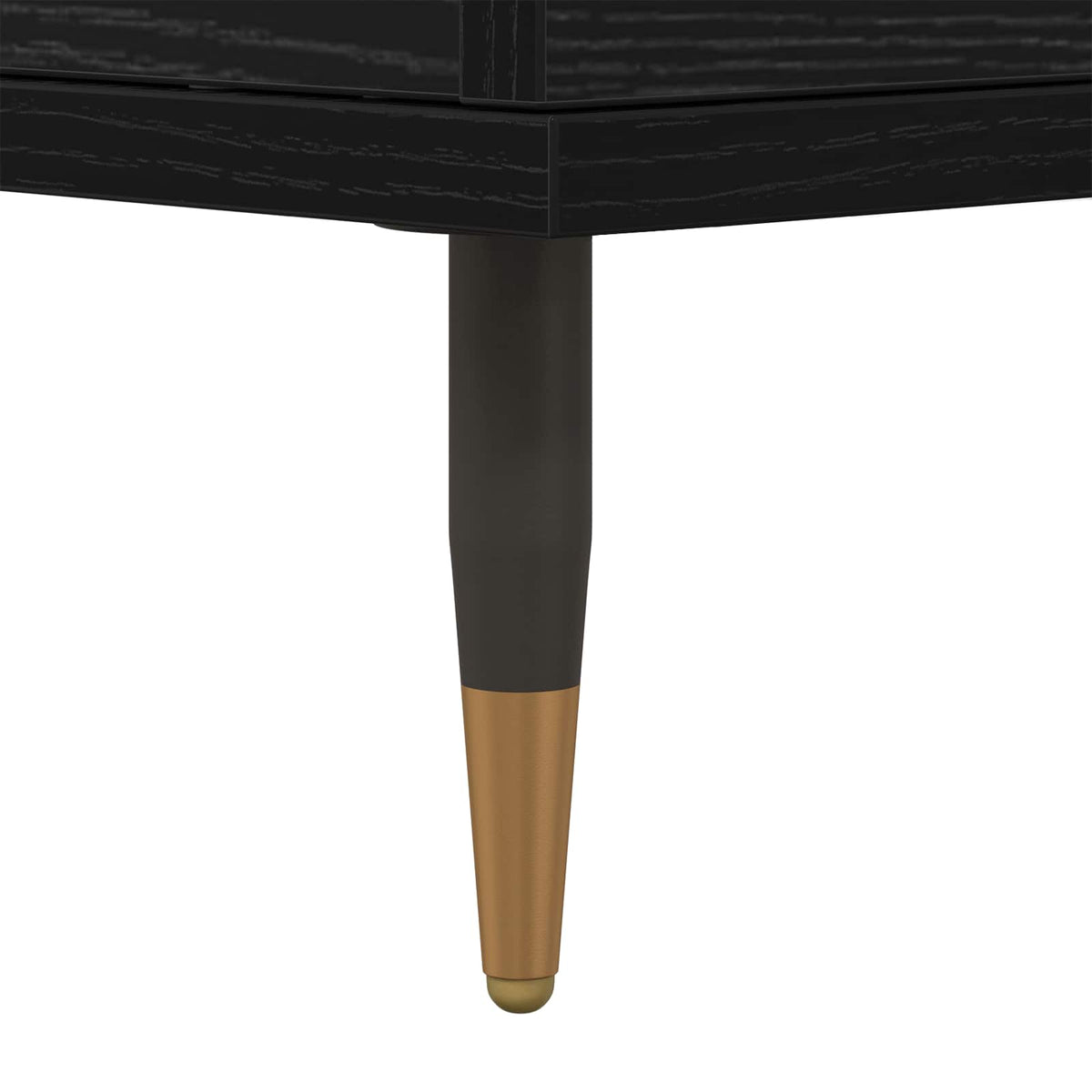Opbevaringsskab 3 stk. Sort eg 60 x 35 x 70 cm