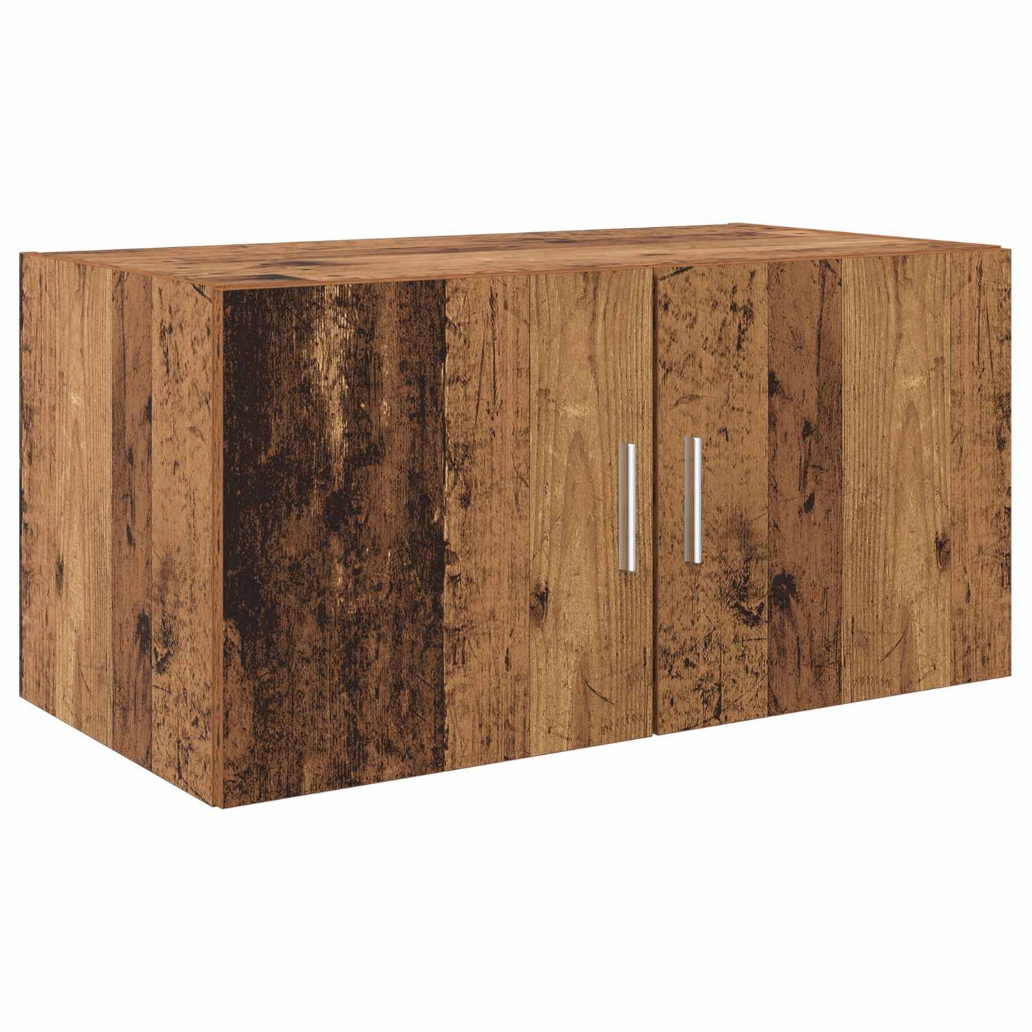 Opbevaringsskab 2 stk. Gammelt træ 80 x 42,5 x 225 cm