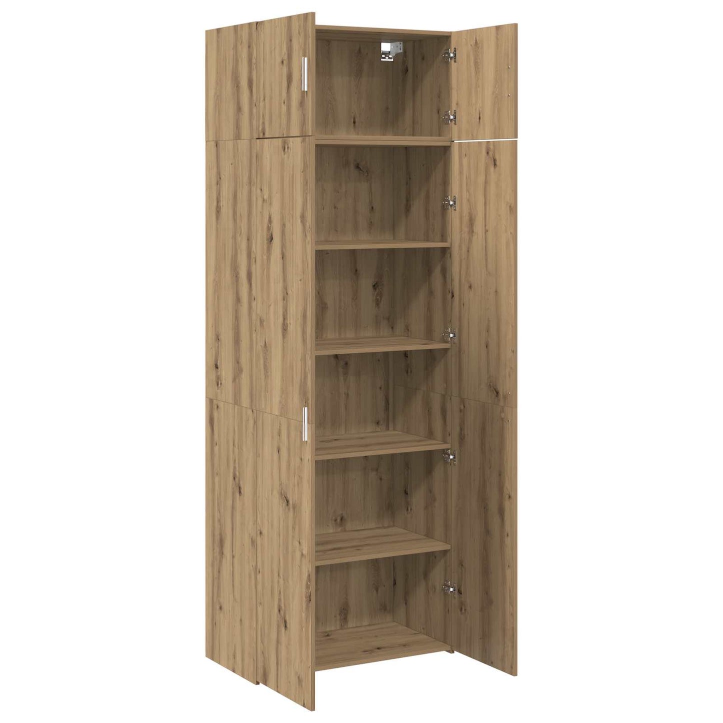 Opbevaringsskab 2 stk. Artisan Egetræ 80 x 42,5 x 225 cm