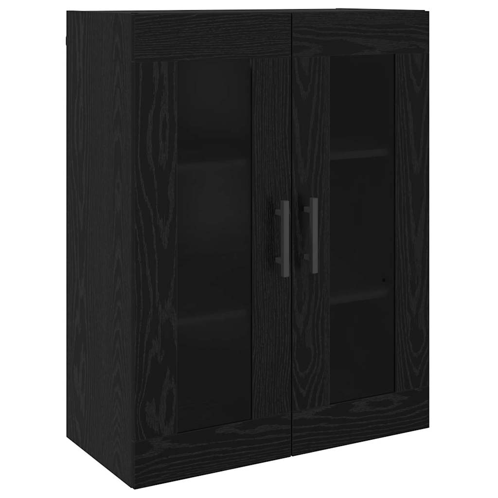 Highboard 2 stk. Sort eg 69,5 x 34 x 180 cm Konstrueret træ