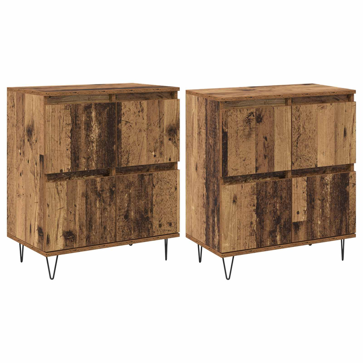 Sideboards 2 stk. Gammelt træ