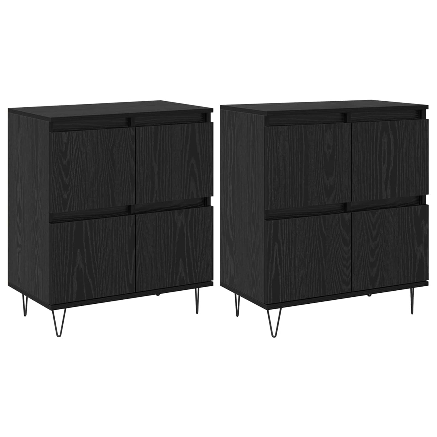 Sideboards 2 stk. Sort eg