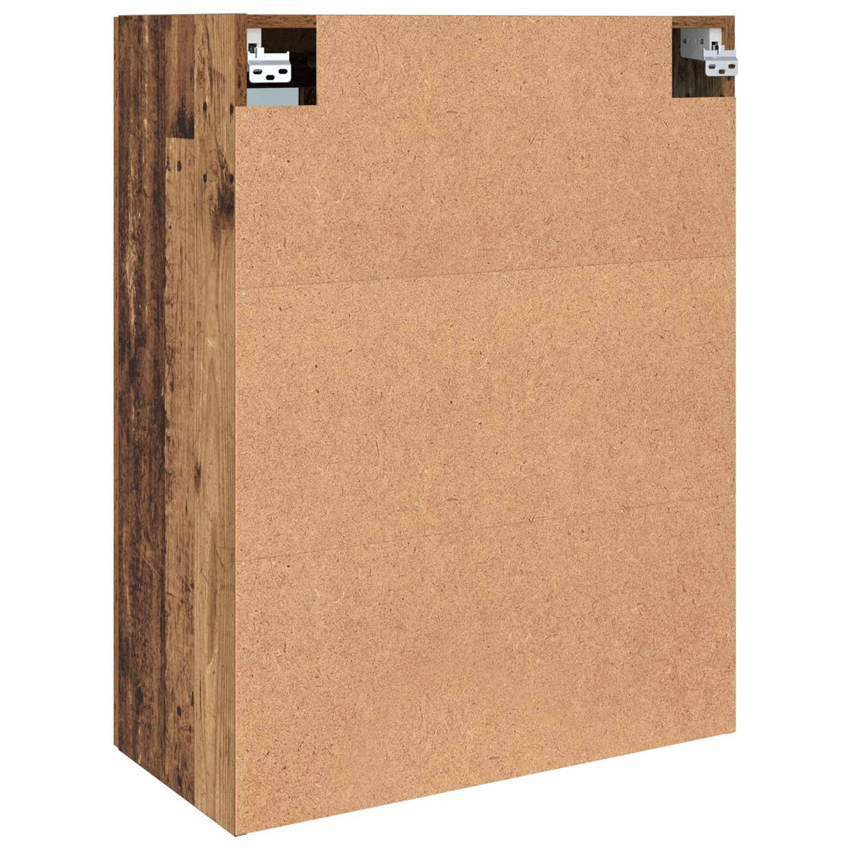 Væghængte skabe 2 stk. Gammelt træ 69,5 x 34 x 90 cm
