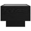 Sofabord Sort eg 40 x 40 x 30 cm Konstrueret træ