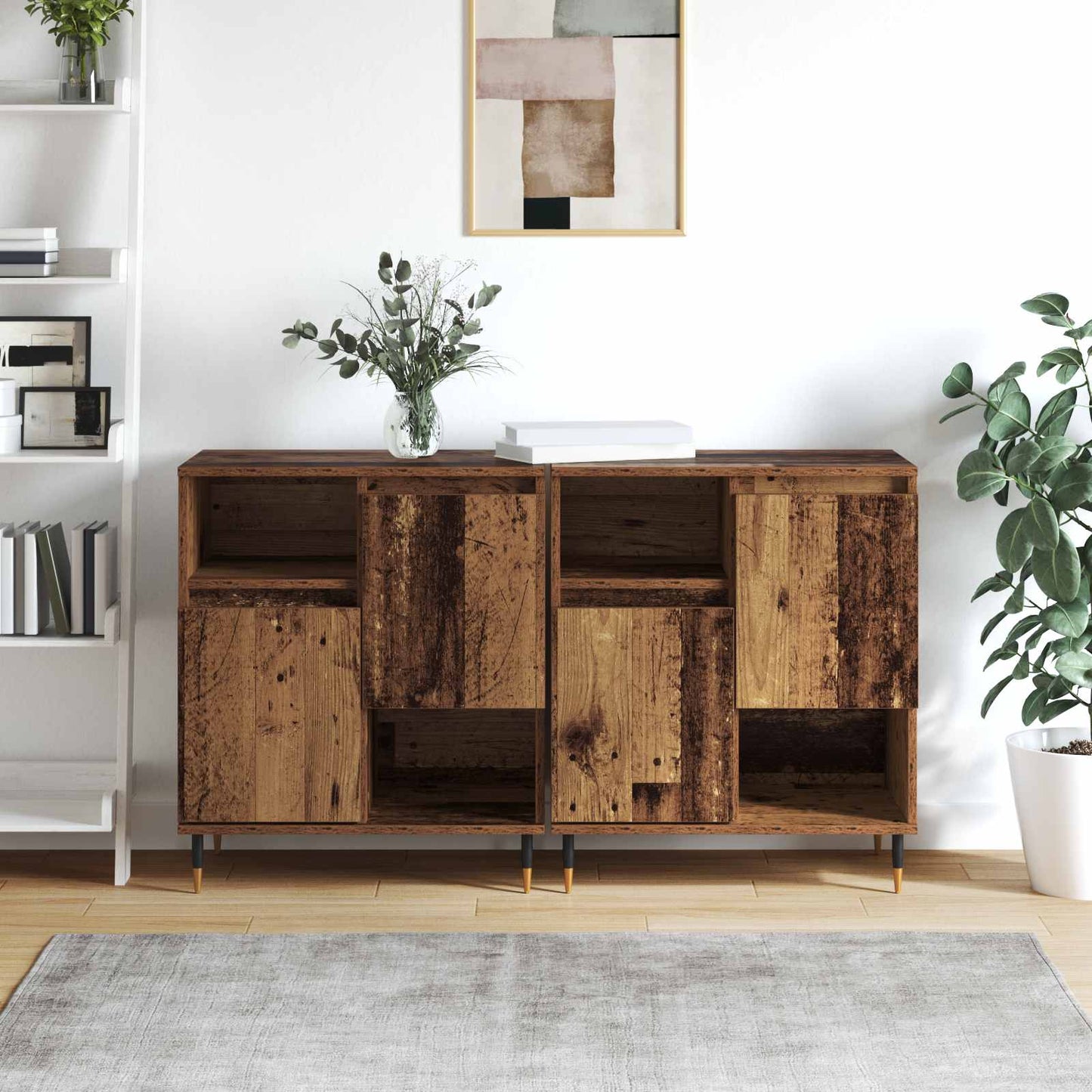 Sideboards 2 stk. Gammelt træ