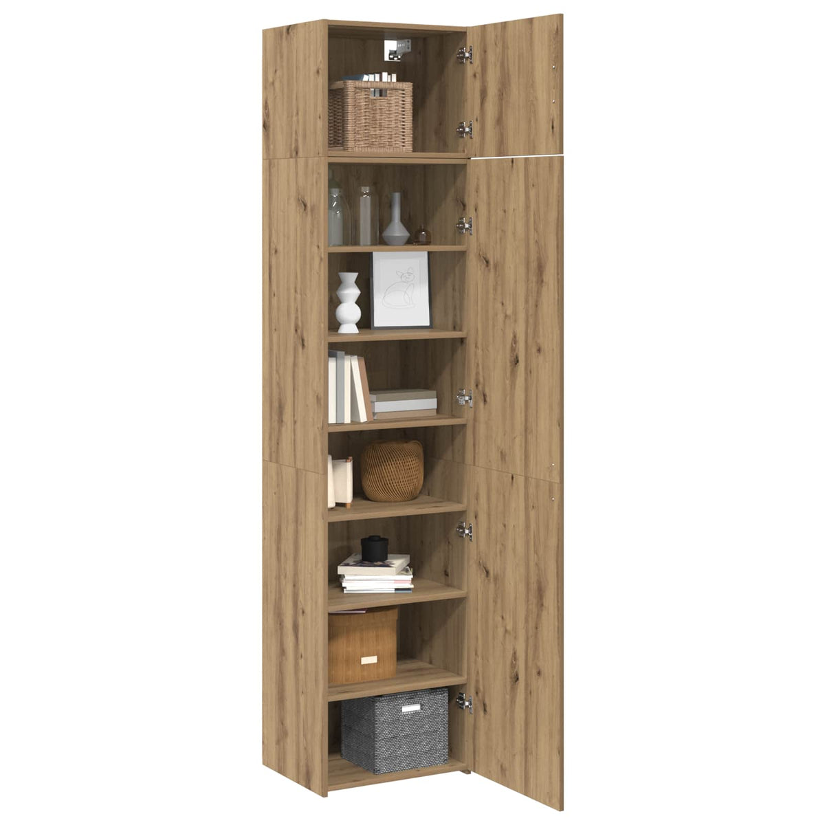 Sideboard 2 stk. Artisan Egetræ 50 x 41 x 225 cm