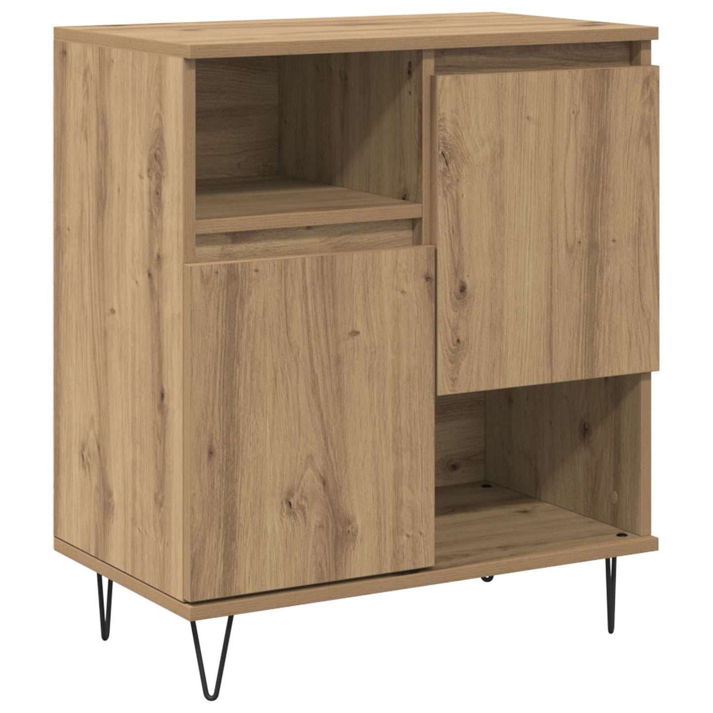 Sideboard 3 stk. Artisan Egetræ 60 x 35 x 70 cm