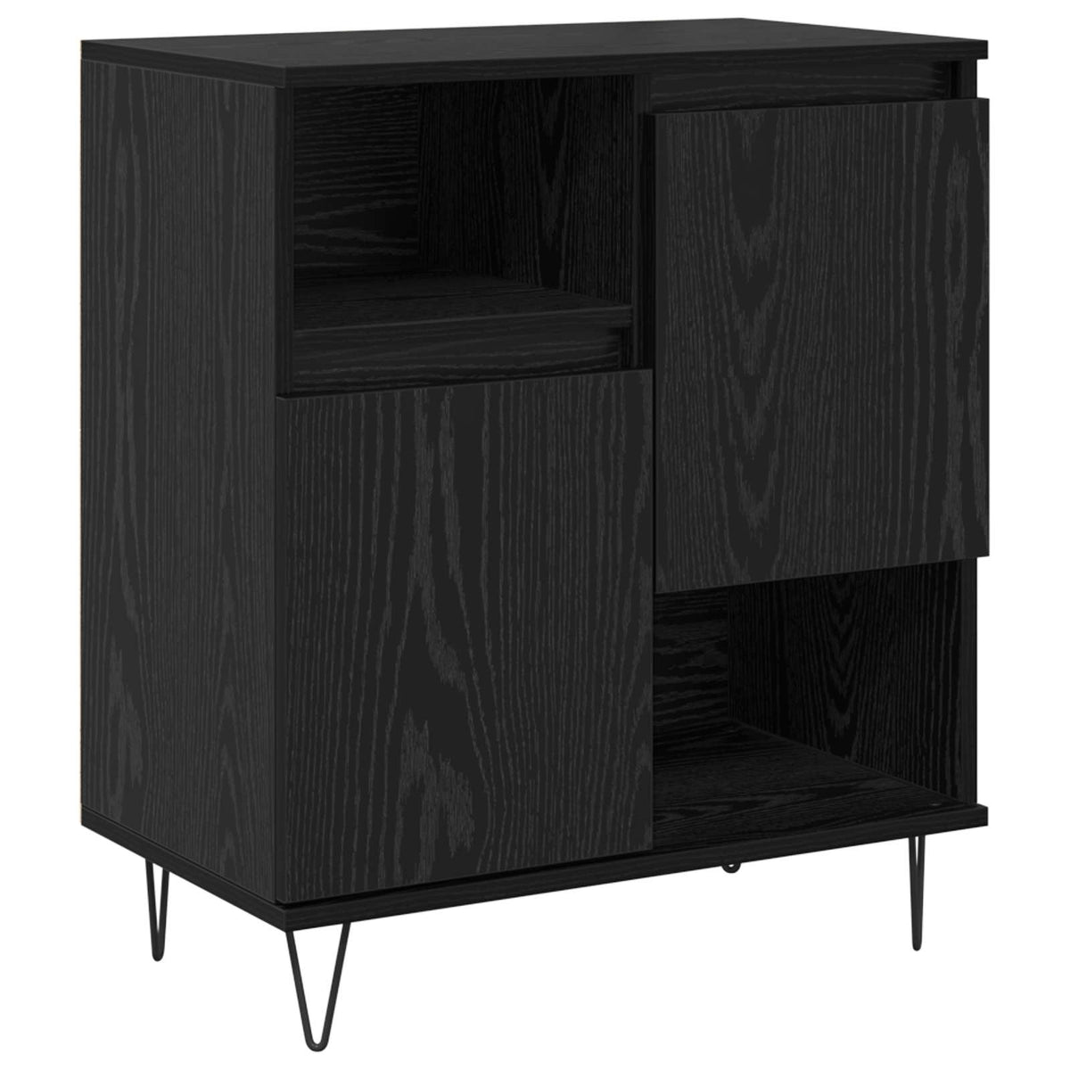 Sideboard 3 stk. Sort eg 60 x 35 x 70 cm