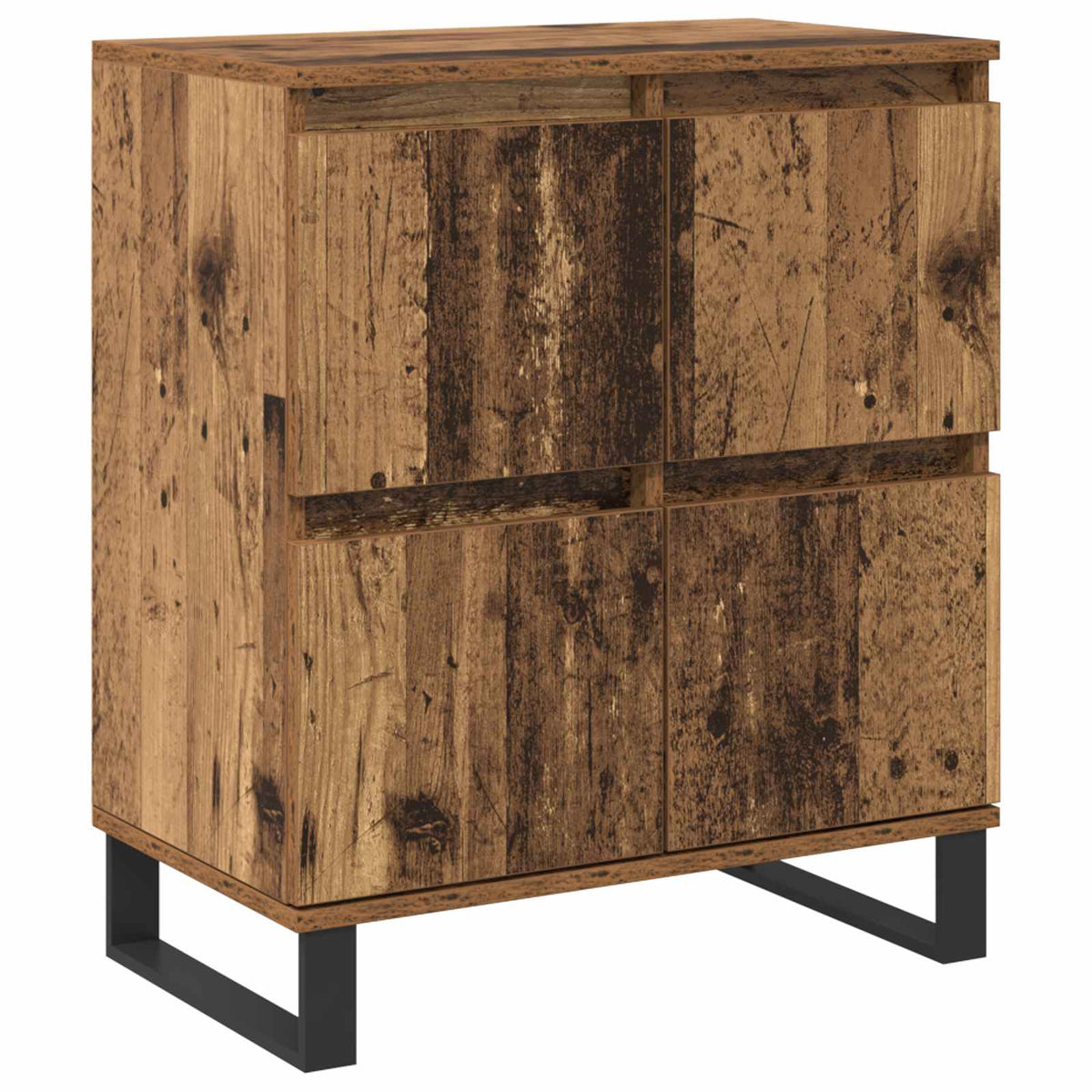 Sideboard 3 stk. Gammelt træ 60 x 35 x 70 cm