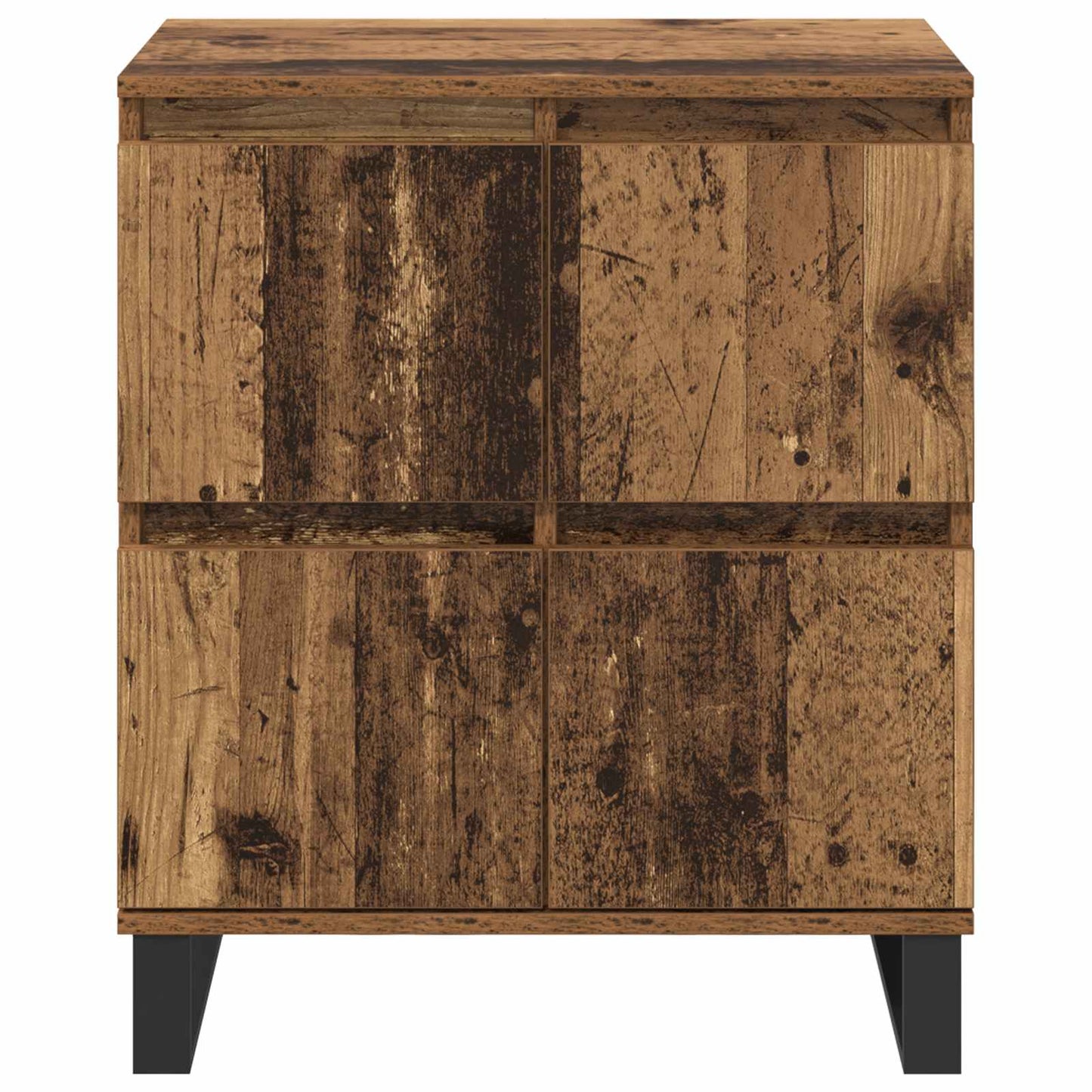 Sideboard 3 stk. Gammelt træ 60 x 35 x 70 cm