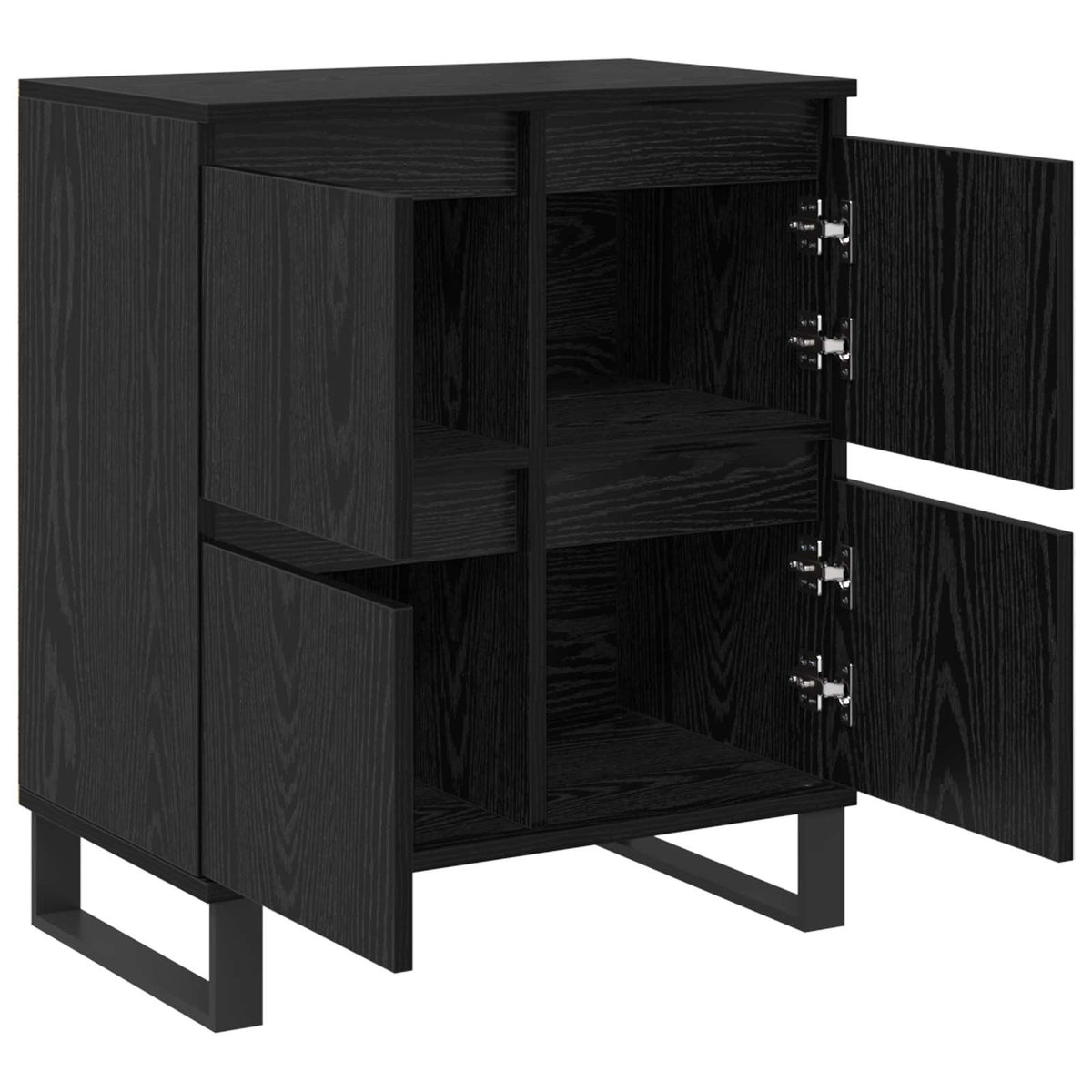 Sideboard 3 stk. Sort eg 60 x 35 x 70 cm