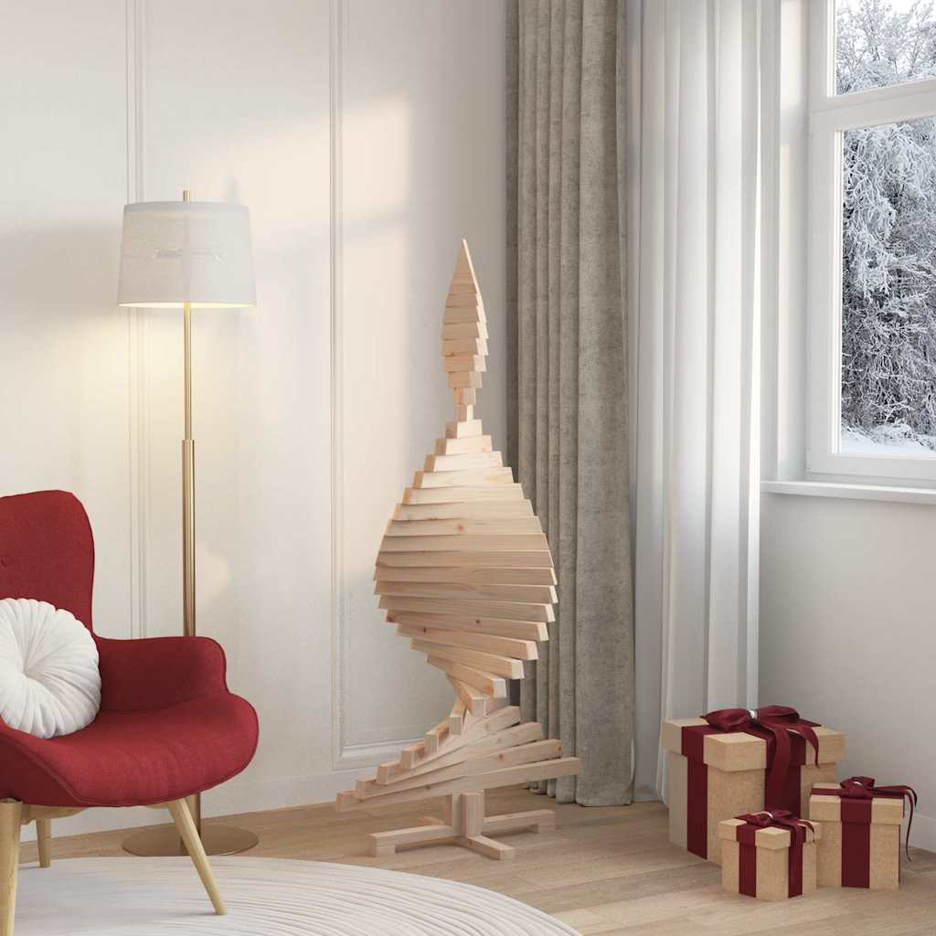 Juletræer KOTKA 150 cm Massivt fyrretræ Naturfarvet