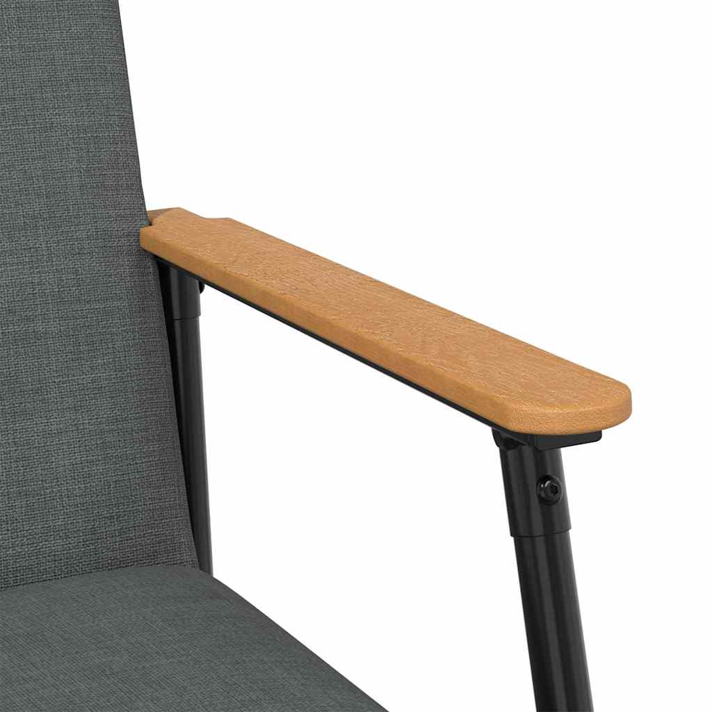 lænestol Mørkegrå Stof