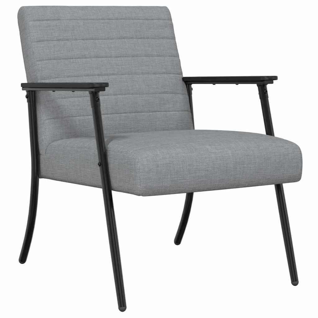 lænestol Lysegrå 59 x 75 x 78 cm Stof
