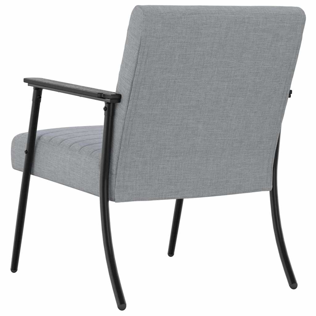 lænestol Lysegrå 59 x 75 x 78 cm Stof