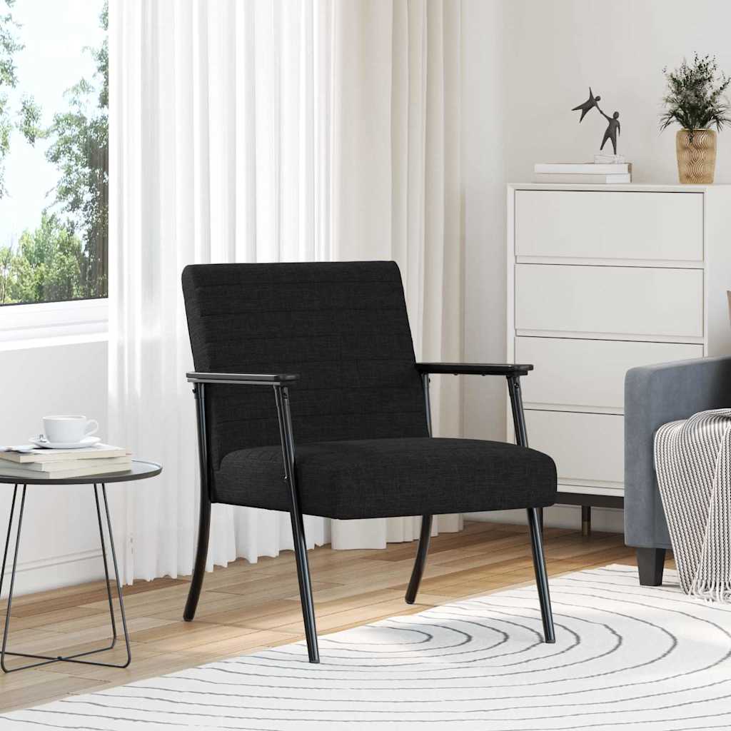lænestol Sort 59 x 75 x 78 cm Stof