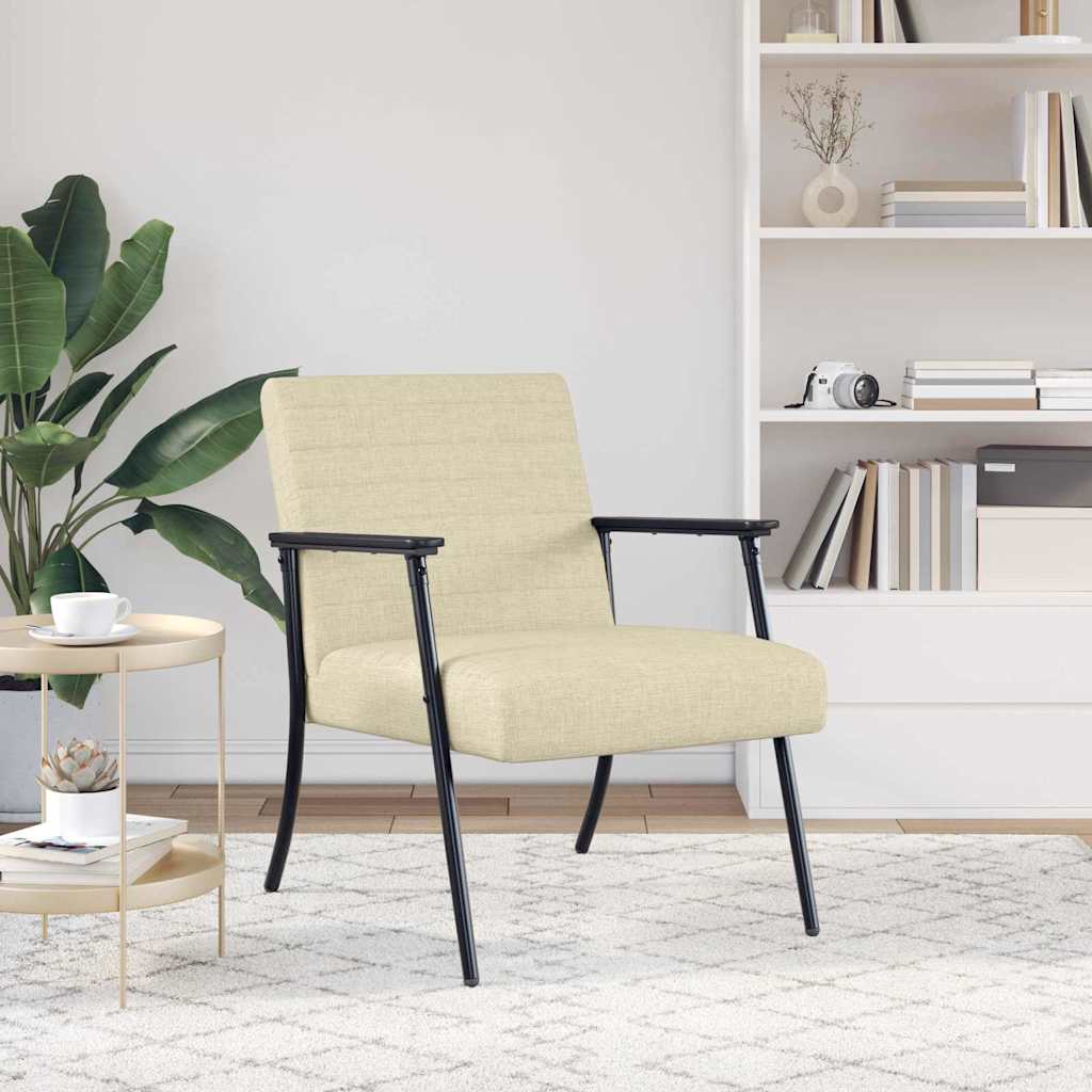 lænestol Creme 59 x 75 x 78 cm Stof
