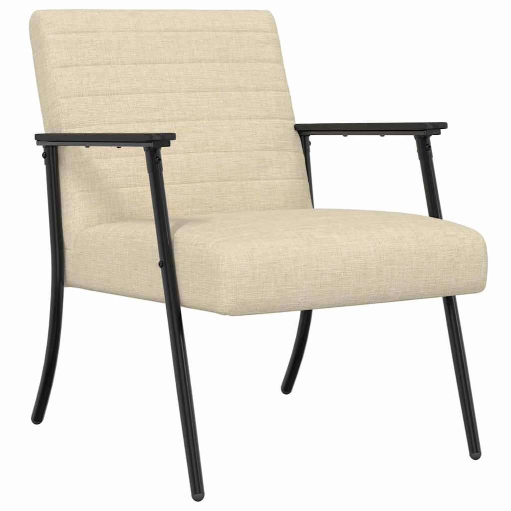 lænestol Creme 59 x 75 x 78 cm Stof