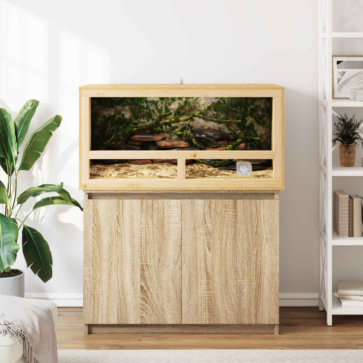Terrarium Brun 100 x 50 x 50 cm OSB