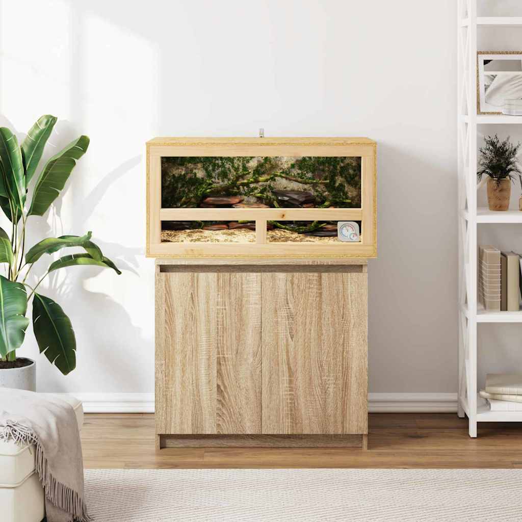 Terrarium Brun 80 x 40 x 40 cm OSB