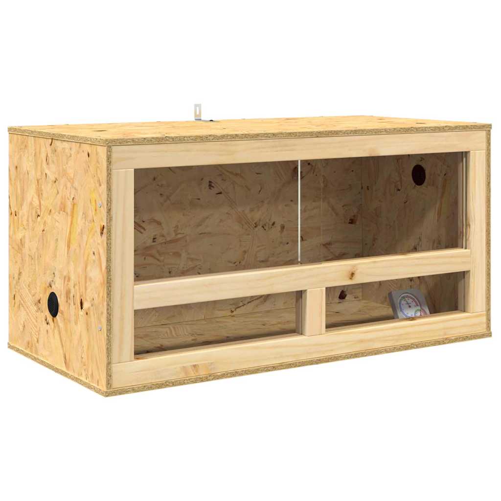 Terrarium Brun 80 x 40 x 40 cm OSB