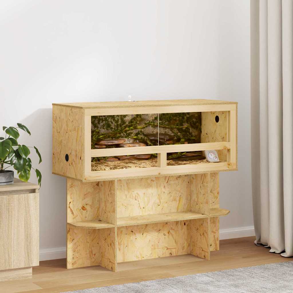 Terrarium Brun 100 x 40 x 40 cm OSB