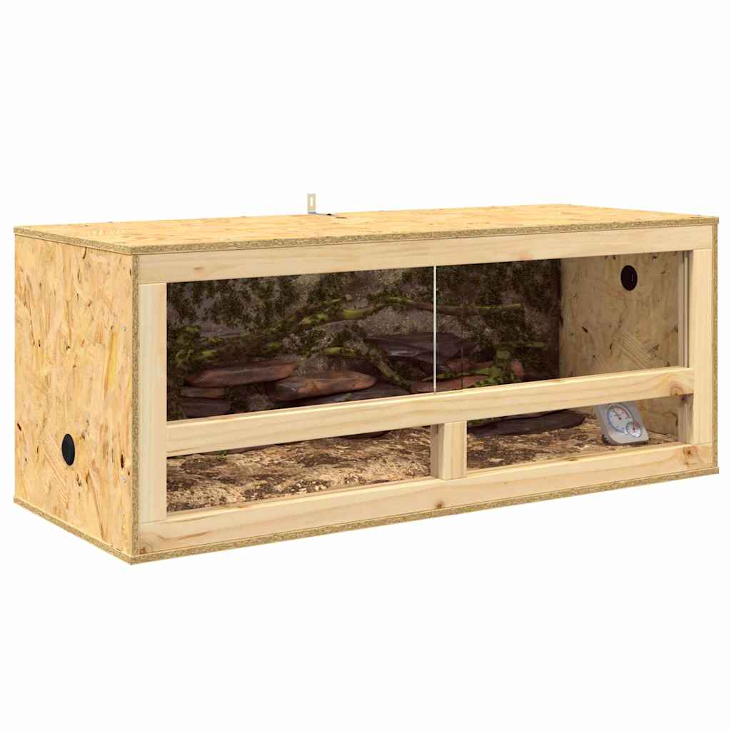 Terrarium Brun 100 x 40 x 40 cm OSB