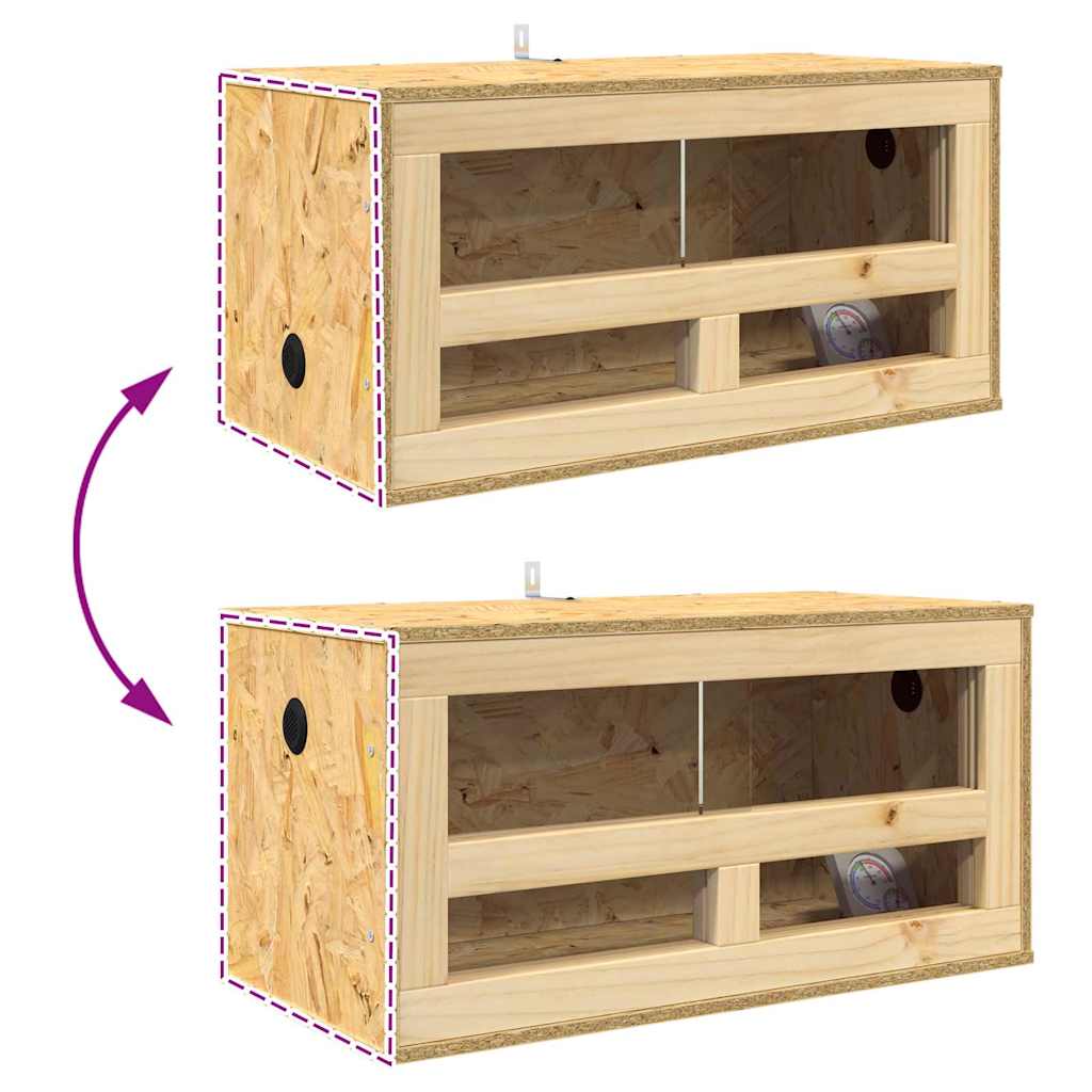 Terrarium Brun 60 x 30 x 30 cm OSB