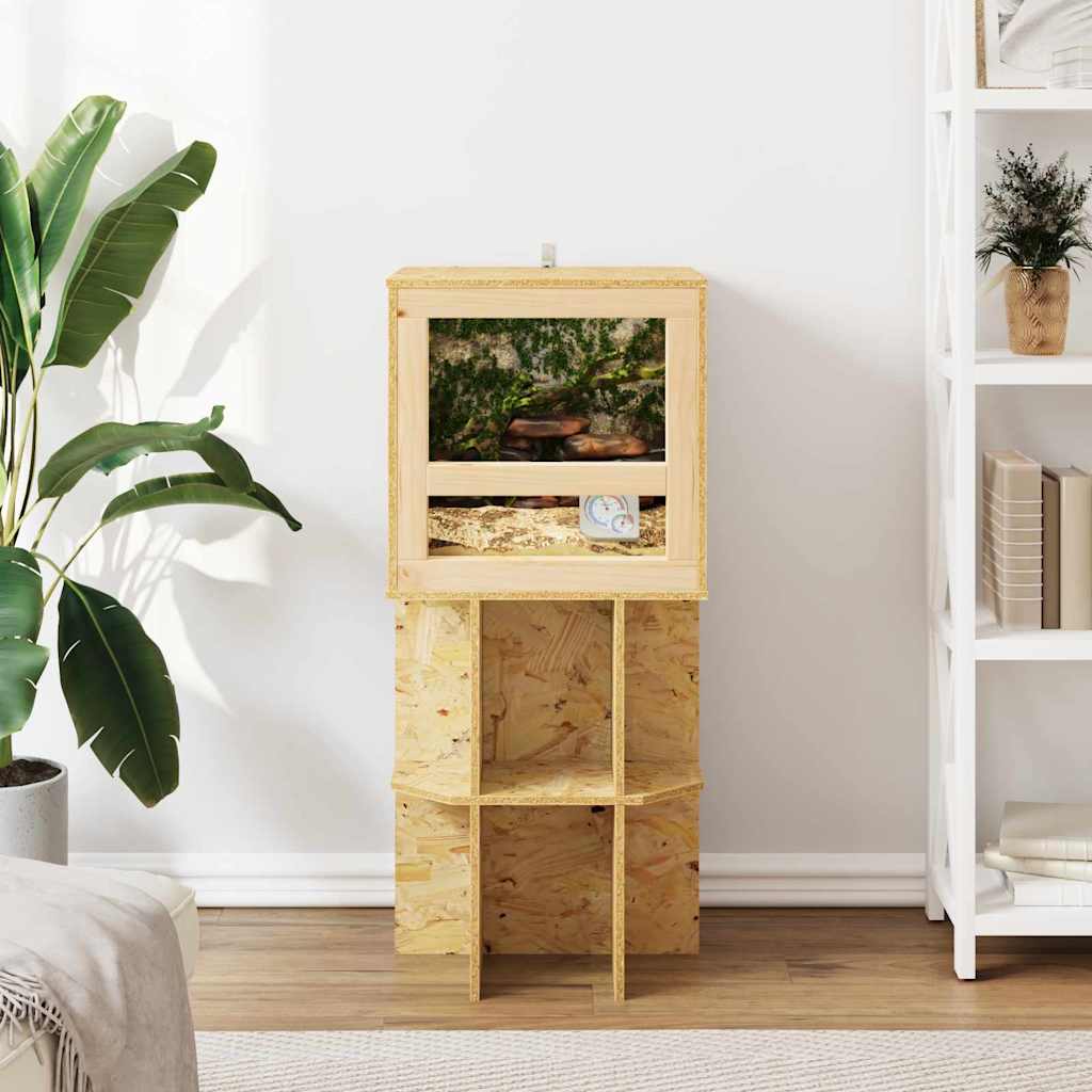 Terrarium Brun 40 x 40 x 40 cm OSB