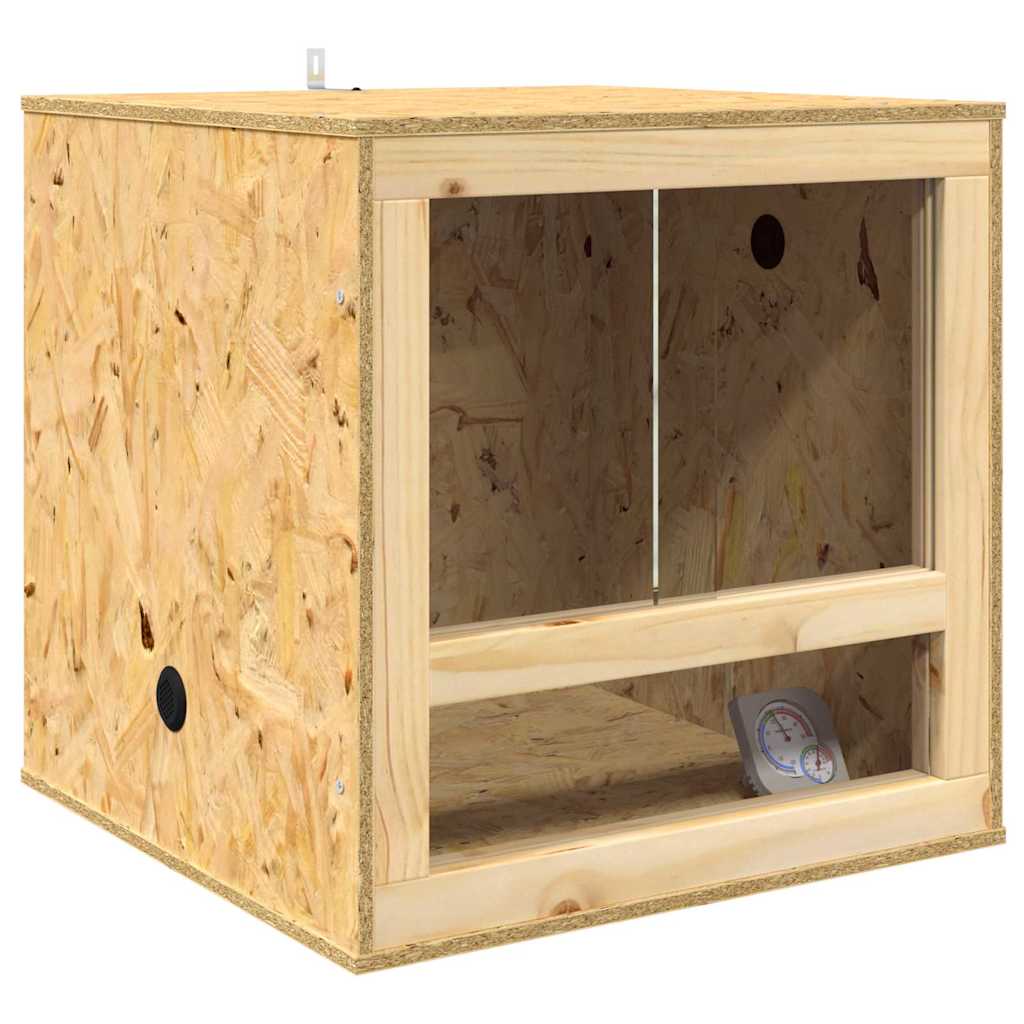 Terrarium Brun 50 x 50 x 50 cm OSB