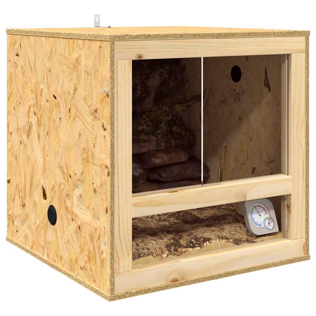 Terrarium Brun 50 x 50 x 50 cm OSB