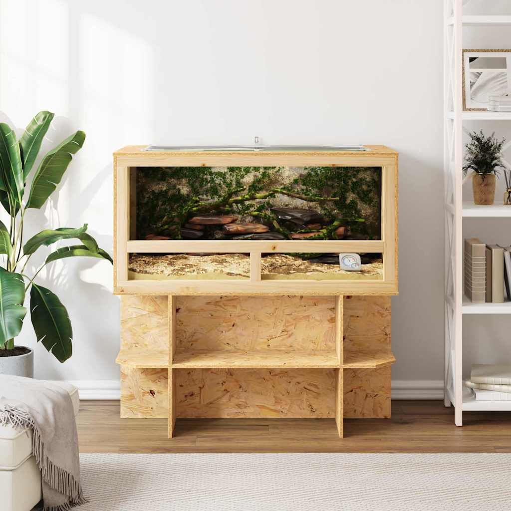 Terrarium Brun 100 x 50 x 50 cm OSB