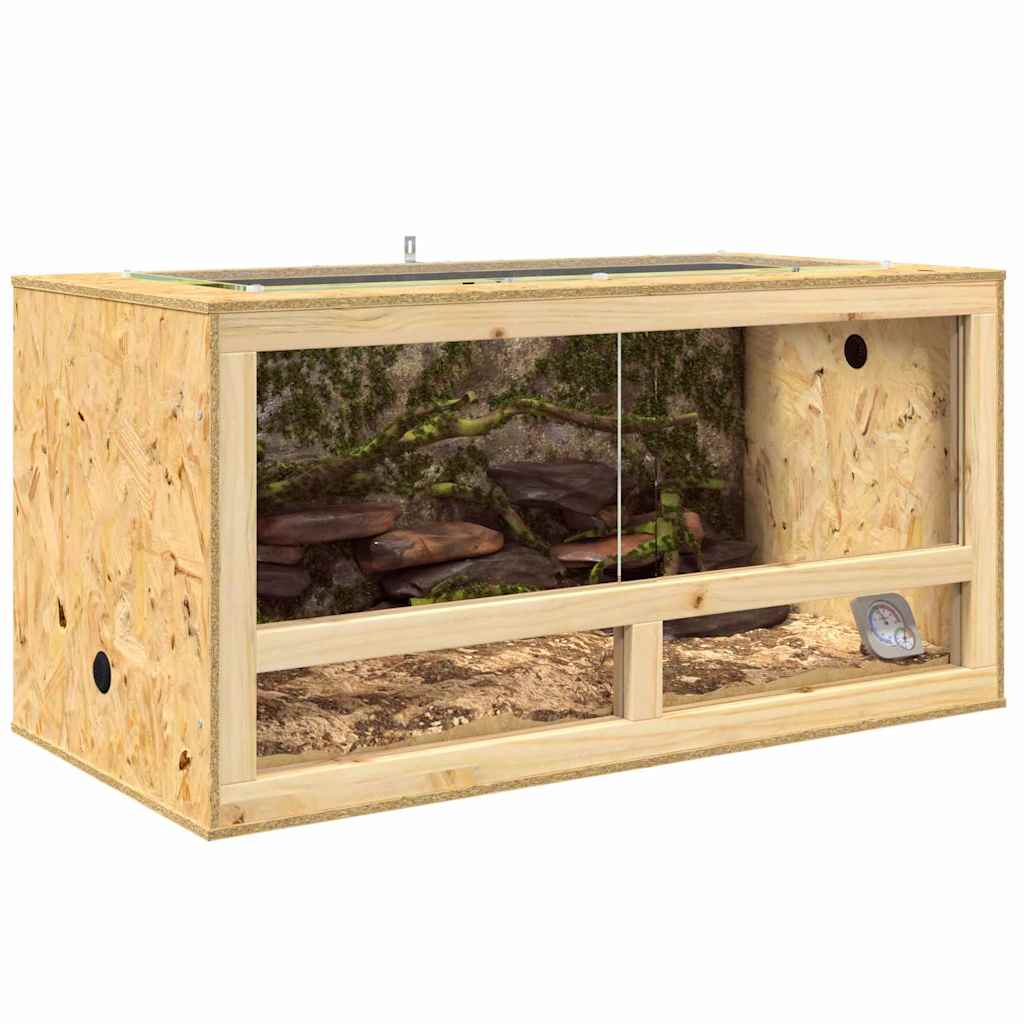 Terrarium Brun 100 x 50 x 50 cm OSB